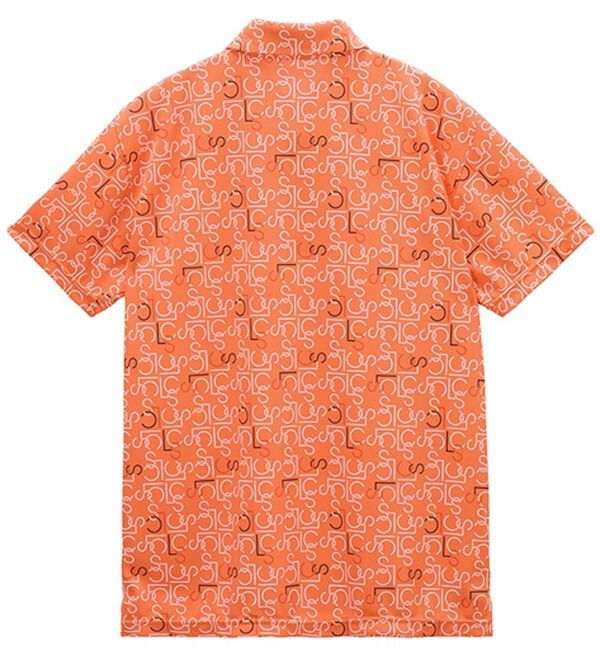 「＜ルコック＞モノグラム柄半袖シャツ（メンズシャツ）」｜詳細画像