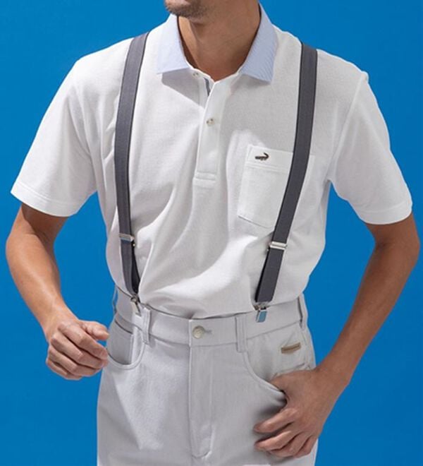 「【２本組】＜クロコダイル＞こだわりの日本製サスペンダー（メンズベルト）」｜詳細画像