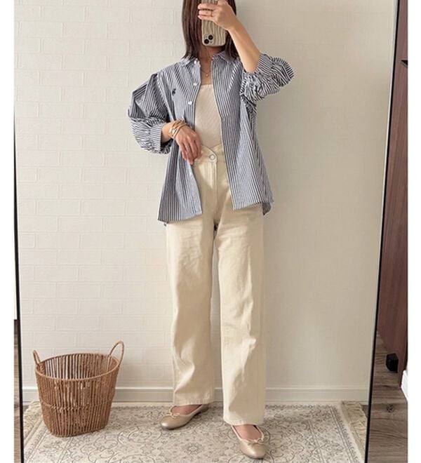 GeeRA（ジーラ）の「【Ｕ．Ｓ．　ＰＯＬＯ　ＡＳＳＮ．】ボリューム袖シャツブラウス（ブラウス）」｜詳細画像