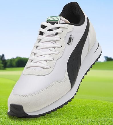 「 ＜ｐｕｍａ＞ヘルシンキ　スパイクレスゴルフシューズ（メンズウォーキングシューズ）」