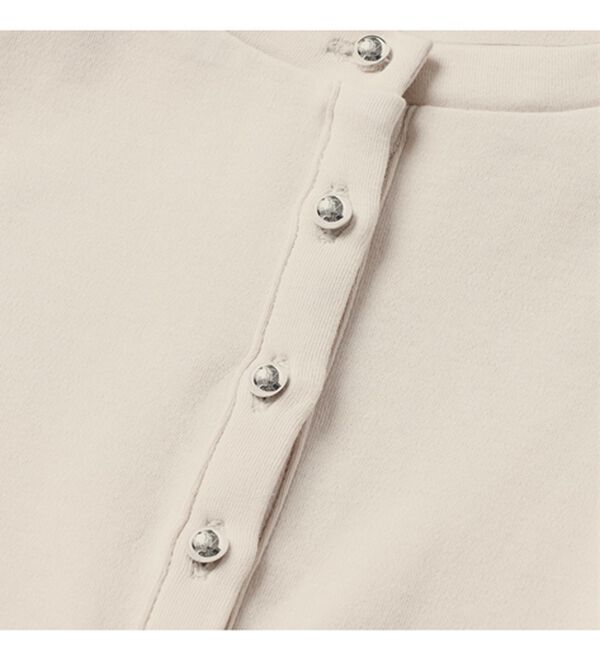 GeeRA（ジーラ）の「綿１００％前後２ＷＡＹシルケットフレンチスリーブカットソー（Tシャツ）」｜詳細画像