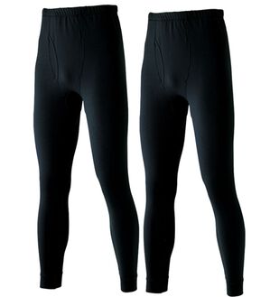 「【２枚組】＜ベルウォーム（Ｒ）＞しっかり厚地素材の＋４℃暖かインナー　ロングタイツ（メンズ靴下・タイツ）」｜ブラック