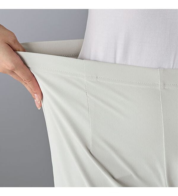 BELLUNA（ベルーナ）の「日本製ハイテンションストレートパンツ（フルレングスパンツ）」｜詳細画像
