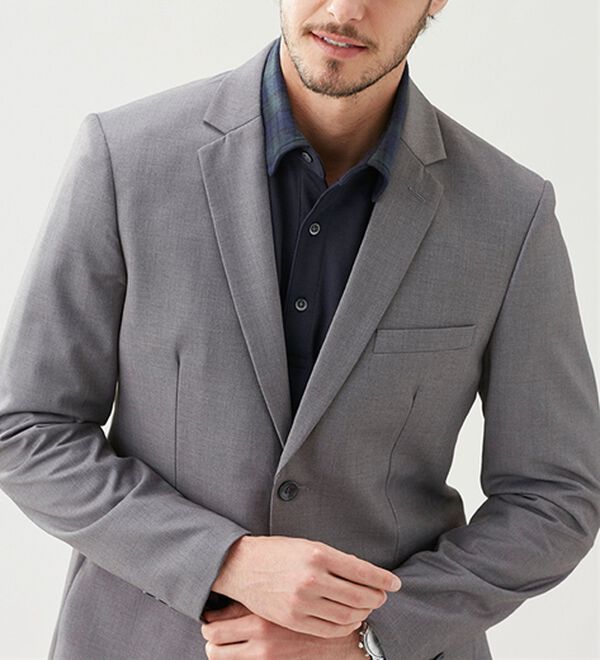 「【３色組】＜コムルヴァン・オム＞これ一枚で差が付くハンサムポロシャツ（メンズポロシャツ）」｜詳細画像