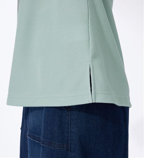 BELLUNA（ベルーナ）の「袖シアードット切替プルオーバー（カットソー）」｜詳細画像