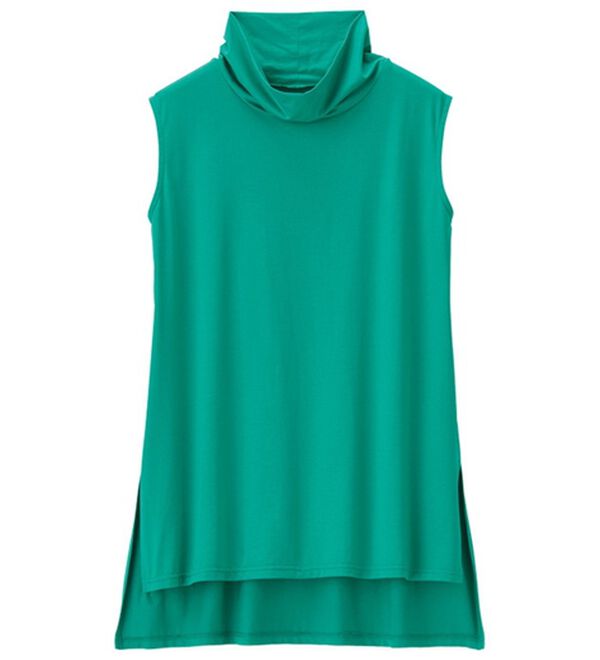 RANAN（ラナン）の「スリーブレスハイネックプルオーバー（カットソー）」｜詳細画像