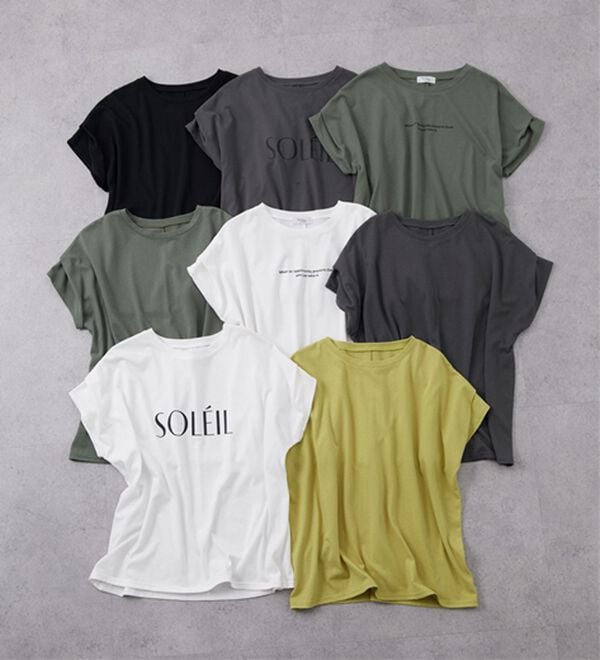 Viola e Viola（ヴィオラ エ ヴィオラ）の「脱普通！すっきり見え大人の上品Ｔシャツ（Tシャツ）」｜詳細画像