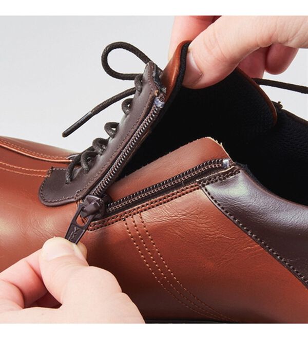 「軽量革命はっ水ヒールアップ紳士靴（ビジネスシューズ）」｜詳細画像