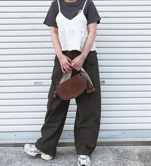 GeeRA（ジーラ）の「アンドハート刺しゅうＴシャツ（Tシャツ）」｜詳細画像