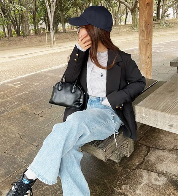 GeeRA（ジーラ）の「【Ｕ．Ｓ．　ＰＯＬＯ　ＡＳＳＮ．】バンドカラーシアーシャツ（シャツ）」｜詳細画像