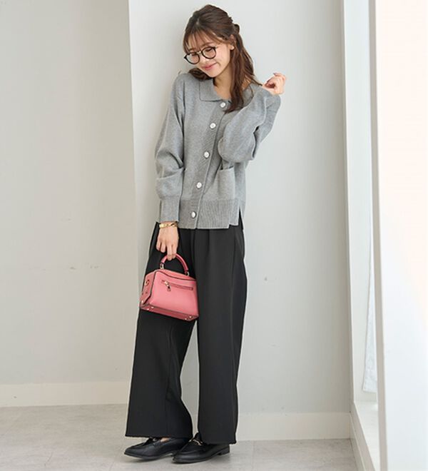 BELLUNA（ベルーナ）の「アウター感覚！ニットジャケット（その他ジャケット）」｜詳細画像