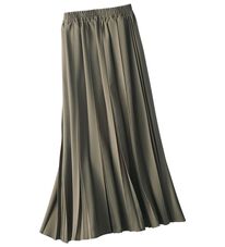 BELLUNA（ベルーナ）の「＜おしゃれに差がつく＞変形プリーツデザインスカート（ロングスカート）」