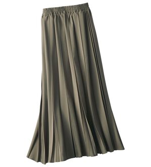 BELLUNA（ベルーナ）の「＜おしゃれに差がつく＞変形プリーツデザインスカート（ロングスカート）」｜詳細画像