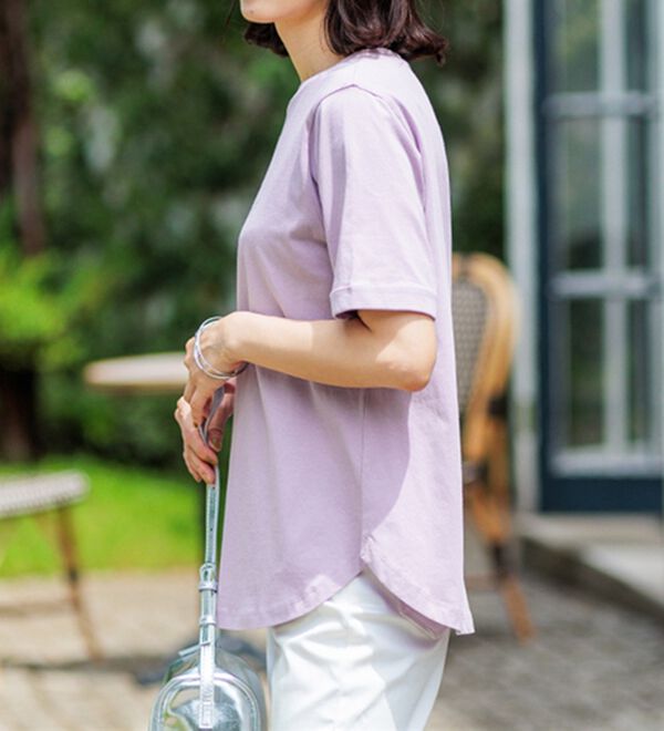 BELLUNA（ベルーナ）の「ヒンヤリ！着映えプリントプルオーバー（カットソー）」｜詳細画像