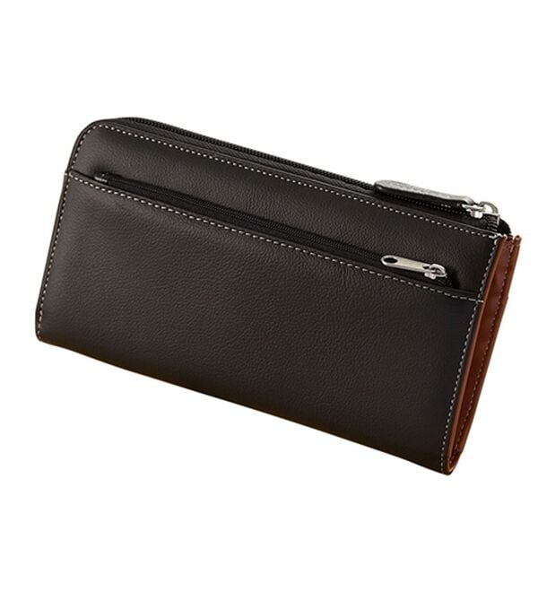 「牛革小銭スッキリ長財布（財布・パスケース）」｜詳細画像