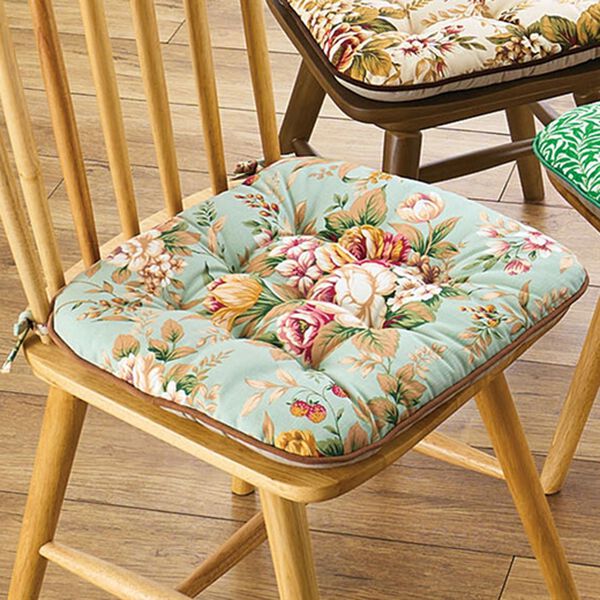 「日本製座り心地しっかり馬蹄型クッション（クッション・クッションカバー）」｜グリーンフラワー