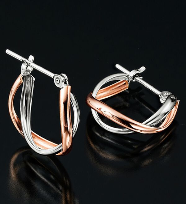 ルフラン（ルフラン）の「着け外しカンタン　１０金ボリュームピアス（イヤリング・ピアス）」｜1