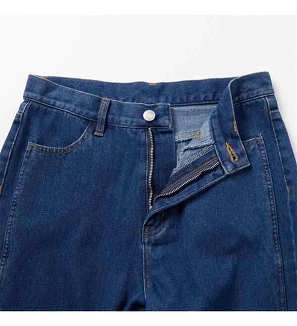 RANAN（ラナン）の「ワイドストレート裾スリットデニム（フルレングスパンツ）」｜詳細画像