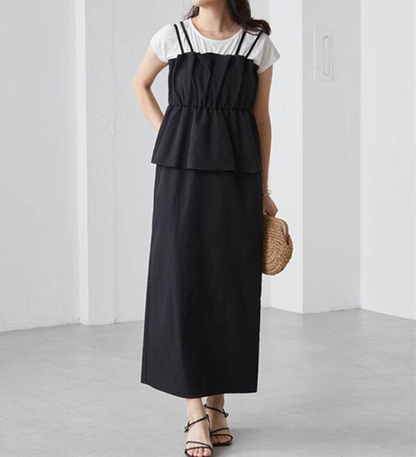 RANAN（ラナン）の「ダブルストラップドッキングワンピース（その他ワンピース）」｜詳細画像