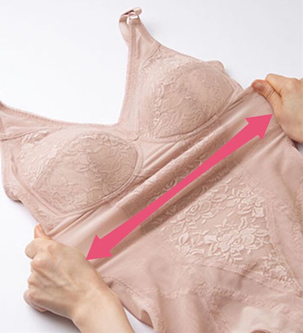 LAVIENNE（ラヴィエンヌ）の「【２色組】すっきりボディスーツ（ボディスーツ・シェイパー）」｜詳細画像