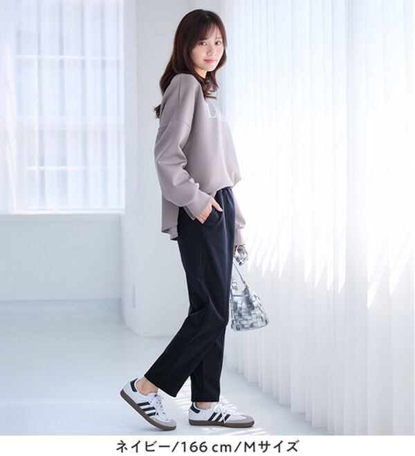 alotta（アロッタ）の「あったか裏起毛テーパードパンツ（テーパードパンツ）」｜詳細画像