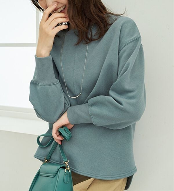 BELLUNA（ベルーナ）の「あったかキレイ！大人のこだわりトレーナー（トレーナー・スウェット）」｜詳細画像