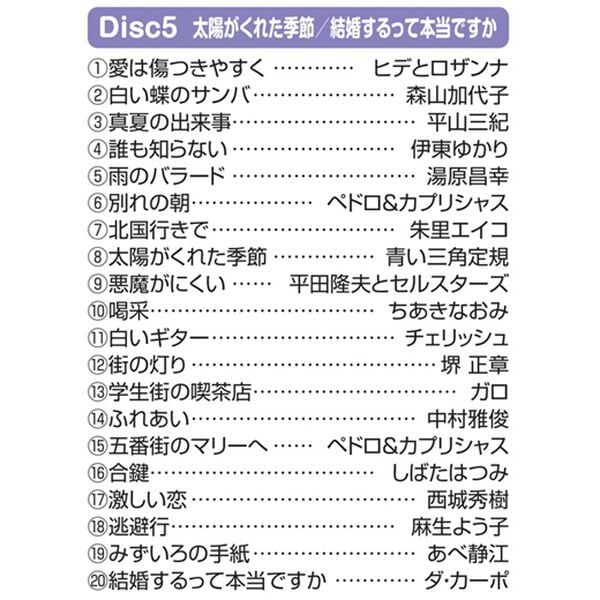 「夢見る頃をすぎても　歌謡ポップリクエスト（ＤＶＤ）」｜詳細画像