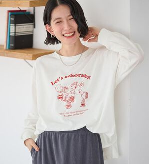Viola e Viola（ヴィオラ エ ヴィオラ）の「【スペシャルコラボ】スヌーピーCelebrateTシャツ（Tシャツ）」｜詳細画像