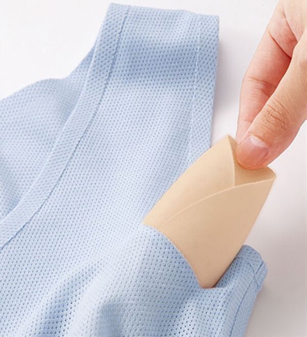 LAVIENNE（ラヴィエンヌ）の「【吸汗速乾】綿混メッシュの締め付けにくいＳｕ－ｐｉｔａ（スーピタ）ブラ・ショーツ（別売）（ブラジャー）」｜詳細画像