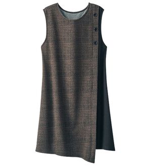 BELLUNA（ベルーナ）の「ツイード調ジャンパードレス（ジャンパースカート）」｜詳細画像