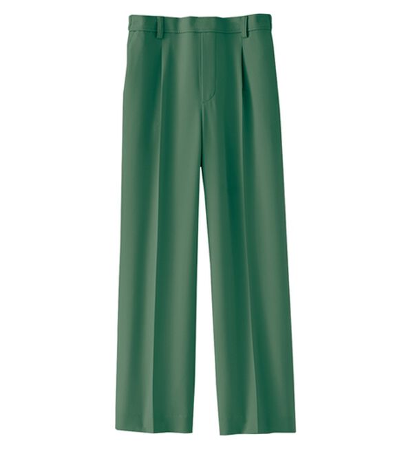 BELLUNA（ベルーナ）の「サラリ美脚見え！タック使いワイドパンツ（ワイドパンツ・ガウチョ）」｜詳細画像