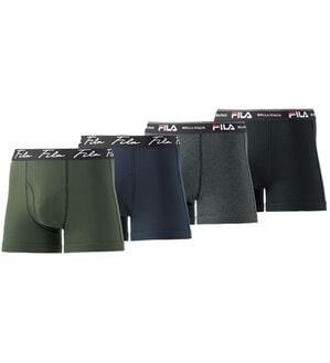 「【４枚組】＜フィラ＞スタイリッシュボクサーパンツ（メンズボクサーパンツ）」｜4枚組
