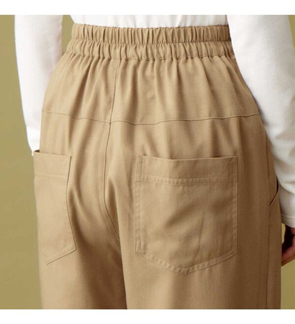 Viola e Viola（ヴィオラ エ ヴィオラ）の「ふんわりやわらか素材のゆるパンツ（フルレングスパンツ）」｜詳細画像