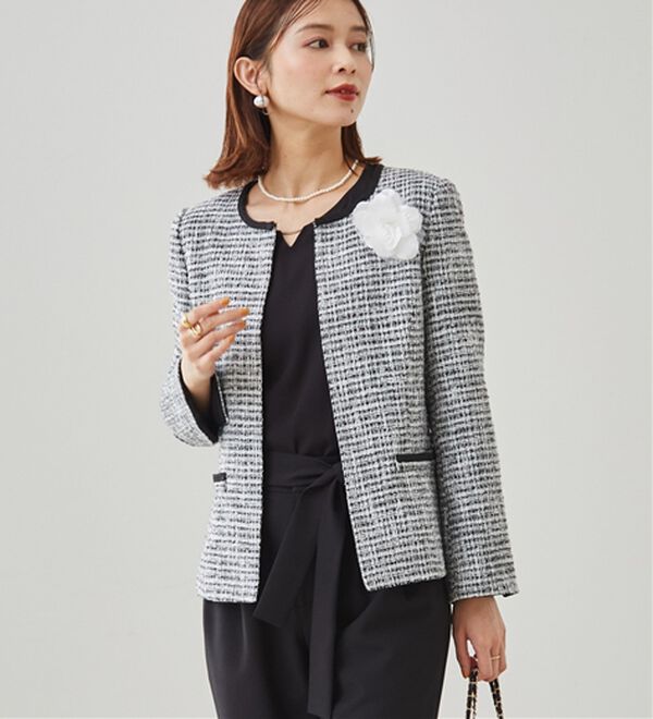 RANAN（ラナン）の「【４点セット】洗える！選べるボトムスーツセット（パンツスーツ）」｜詳細画像