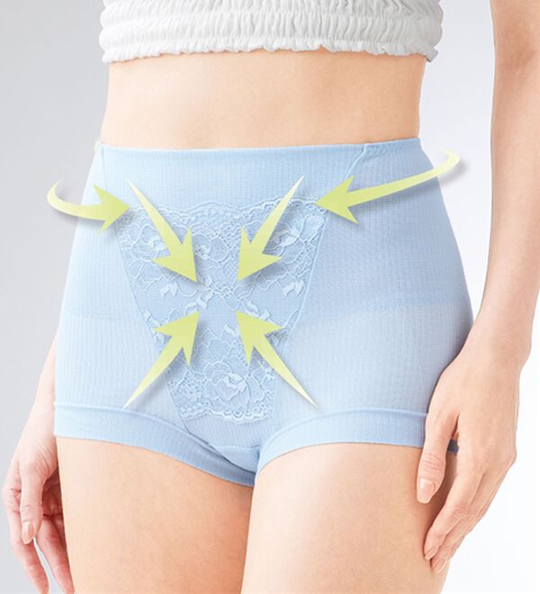 5色組】毎日はきたいさらさら綿混骨盤ショーツ - ベルーナ【公式】