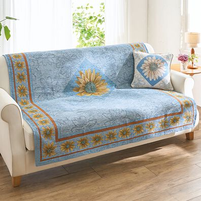 「イタリア製ジャカード織センターカバー「マルゲリータ」（ソファーカバー）」