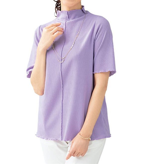 ルフラン（ルフラン）の「【４色組】メロウ使いプルオーバー（カットソー）」｜詳細画像