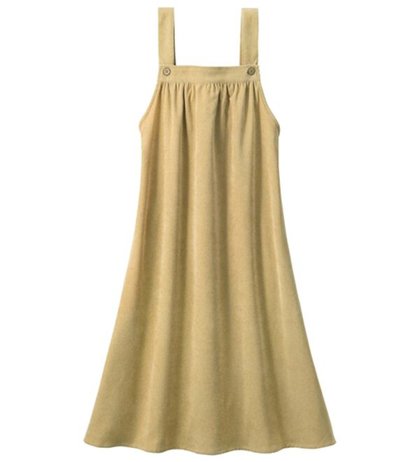 ルフラン（ルフラン）の「【２色組】ほっこり素材のジャンスカエプロン（エプロン）」｜詳細画像