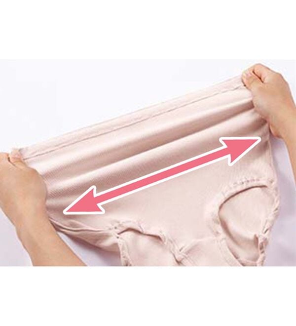 LAVIENNE（ラヴィエンヌ）の「綿１００％オーガニックコットンハーフトップブラ・リブショーツ（別売）（ブラジャー）」｜詳細画像