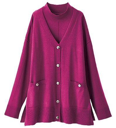 BELLUNA（ベルーナ）の「【２点セット】カーディガンアンサンブル（アンサンブル）」