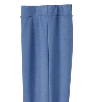 BELLUNA（ベルーナ）の「＜日本製＞毛玉になりにくいウール入りストレートパンツ（フルレングスパンツ）」｜ブルー