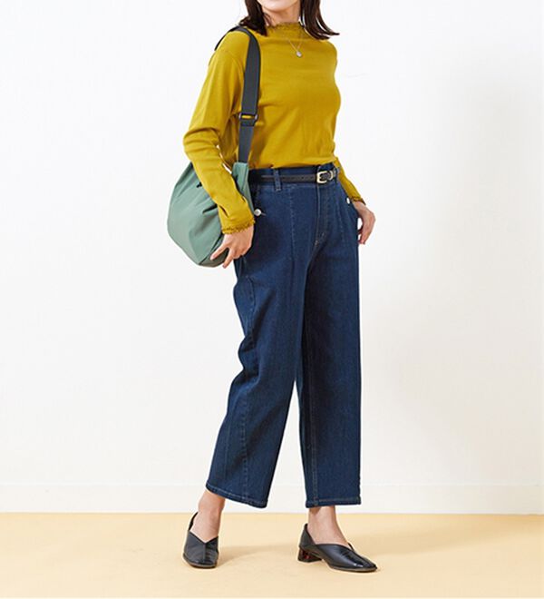 BELLUNA（ベルーナ）の「たっぷり収納！ナイロンショルダーバッグ（その他バッグ）」｜詳細画像