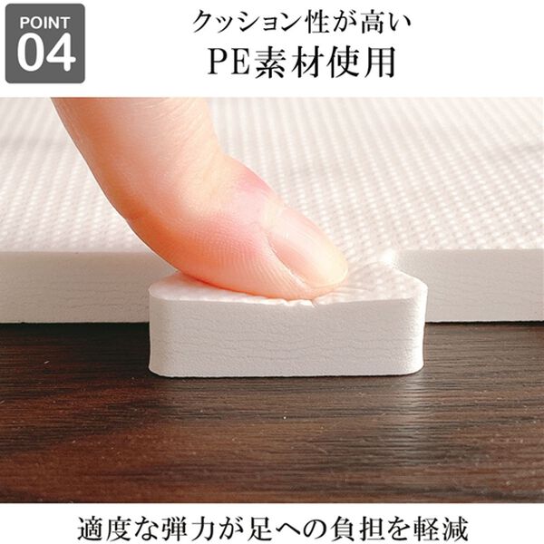 「３０枚組大理石調ジョイントマット＜約６畳・プレイマット・クッションマット・クッションラグ・防音５８角＞（ジョイントマット）」｜詳細画像