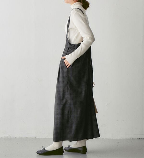 Viola e Viola（ヴィオラ エ ヴィオラ）の「ゆるサロペットワイドパンツ（オールインワン）」｜詳細画像