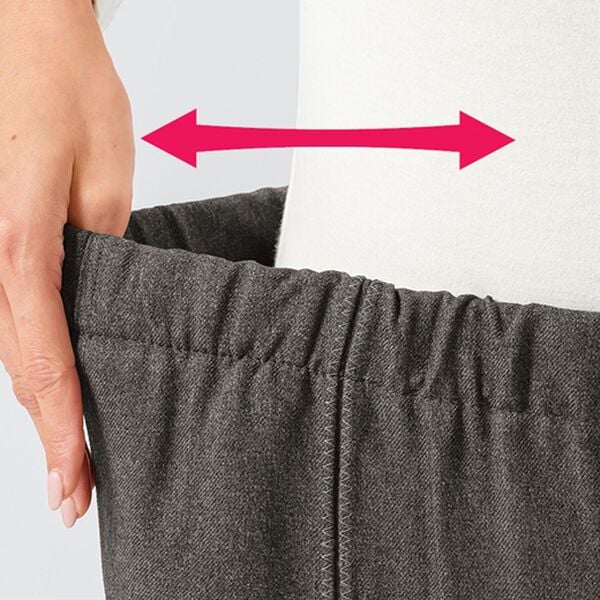 ルフラン（ルフラン）の「【３本組】日本製すっきり仕様フレアーパンツ（フルレングスパンツ）」｜詳細画像