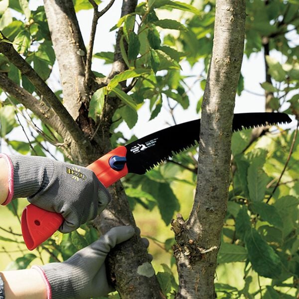 「伸縮式高枝鋸「剪定カーブソー」（ガーデニング・園芸用品）」｜詳細画像