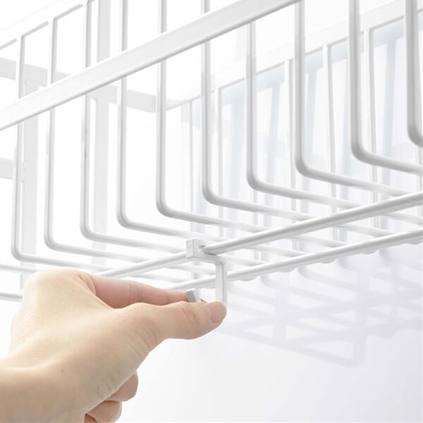 iellio（イエリオ）の「タワー　引っ掛けバスルームバスケット　ワイド＜ｔｏｗｅｒ　山崎実業　バスルーム収納　ボトルラック　浴室収納＞（バス用品）」｜詳細画像