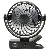 「充電式ミニクリップファン（扇風機・サーキュレーター）」