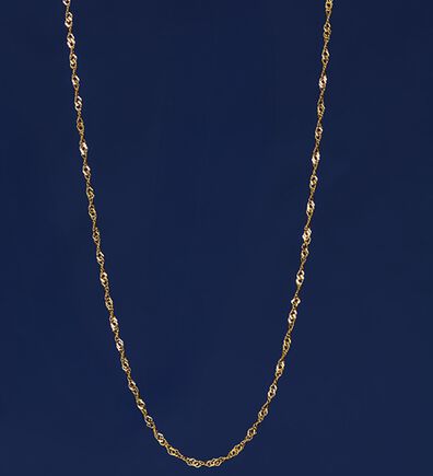 BELLUNA（ベルーナ）の「お買得！スクリューチェーンネックレス（ネックレス・ペンダント）」