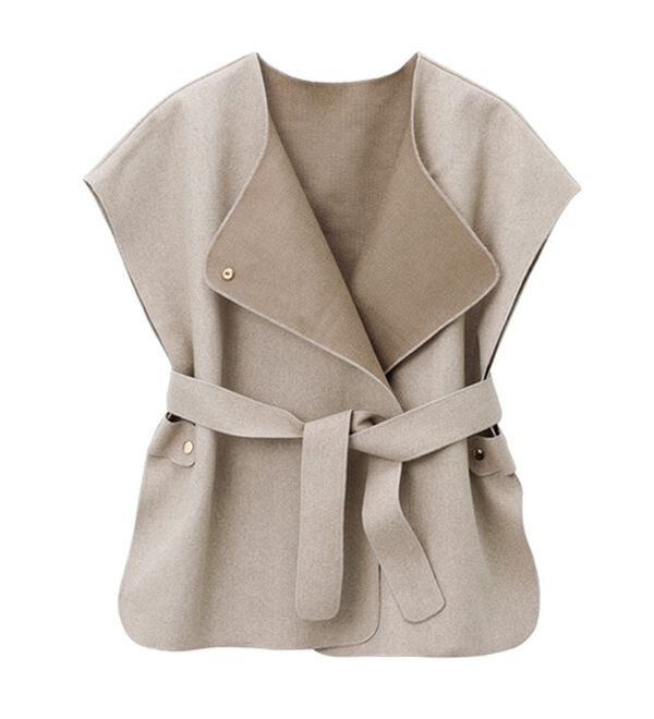 RANAN（ラナン）の「ウールライクライトべスト（ベスト）」｜詳細画像